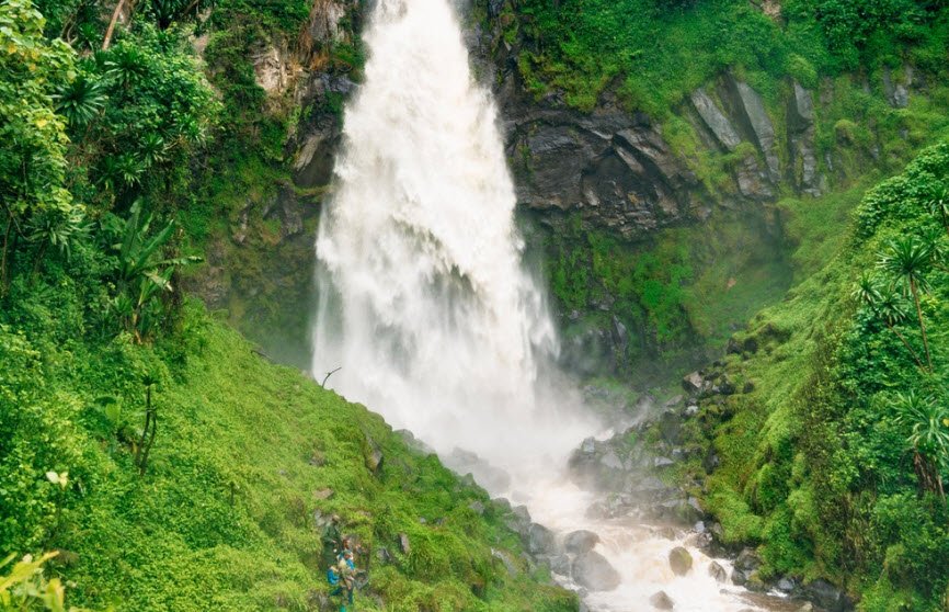 Tshibati Falls, Near Kananga, Kasai Region, DR Congo